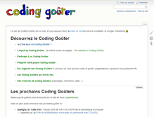 Tablet Screenshot of codinggouter.org